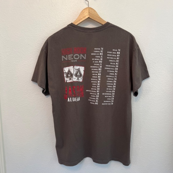 Jason Aldean High Noon Neon Tour Concert T Shirt - Picture 2 of 6
